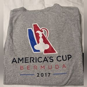 EUC Men's Vineyard Vines Gray Logo Long Sleeve Shirt - Sz L